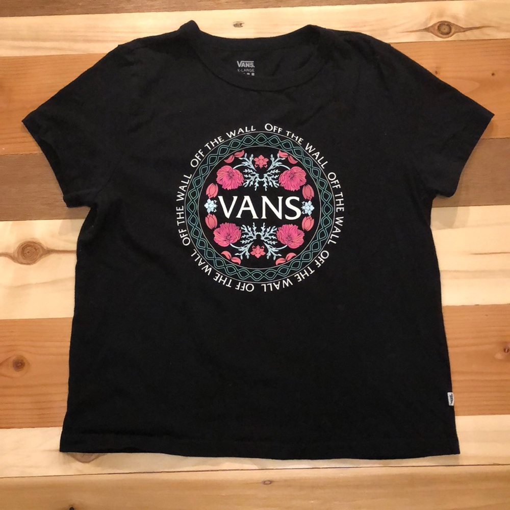 Vans slightly cropped tee